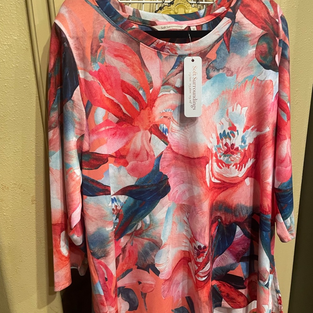 Floral Print Top by soft surroundings